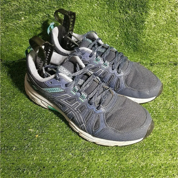 Asics Gel Venture 7 Navy and light blue size 8 trailrunner - Picture 2 of 4